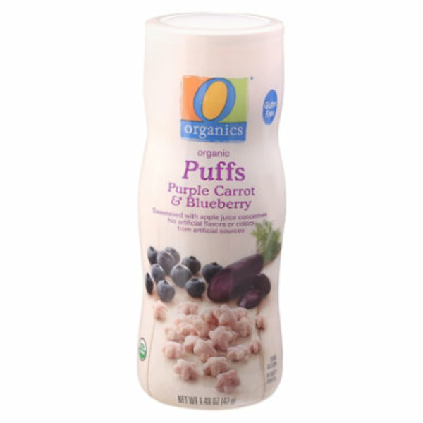 O Organics Purple Carrot & Blueberry Puffs