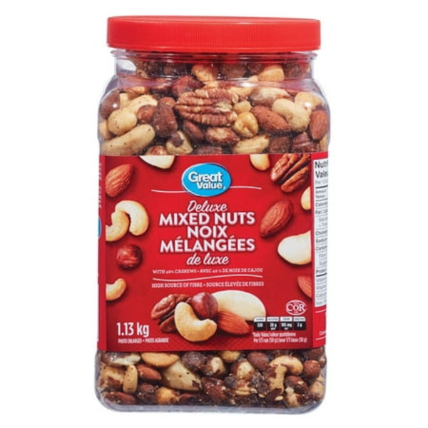 Walmart Great Value Deluxe Mixed Nuts Same-Day Delivery | Instacart