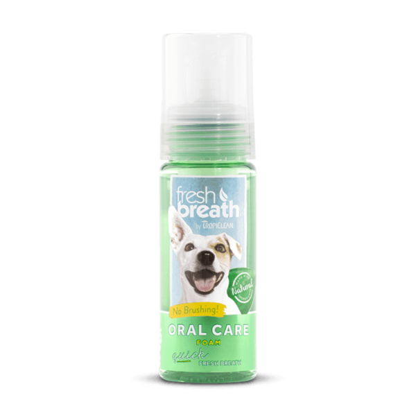 Tropi Clean Fresh Breath Mint Foam for Pets