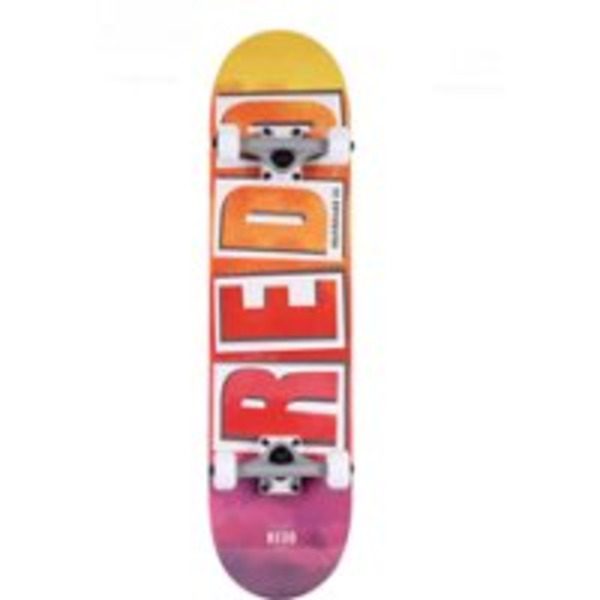 Redo Popsicle Skateboard - Red/Orange