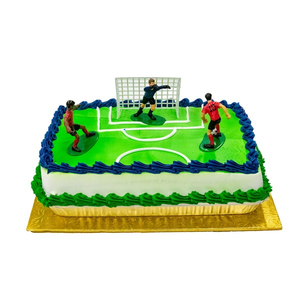 Quarter Sheet Tres Leches Cake With Toy & Fruit