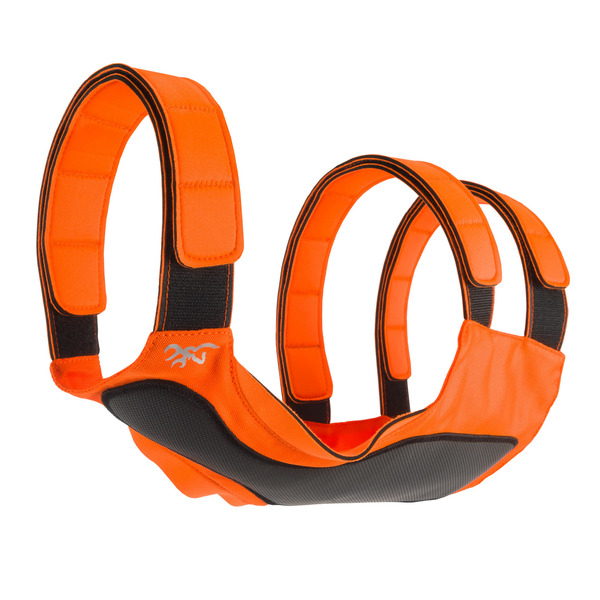 Browning Chest Protection Vest Safety for Dogs, Large - Orange