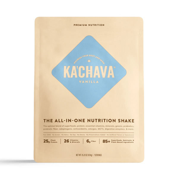 Ka'Chava All-In-One Plant Based Protein Nutrition Shake Vanilla