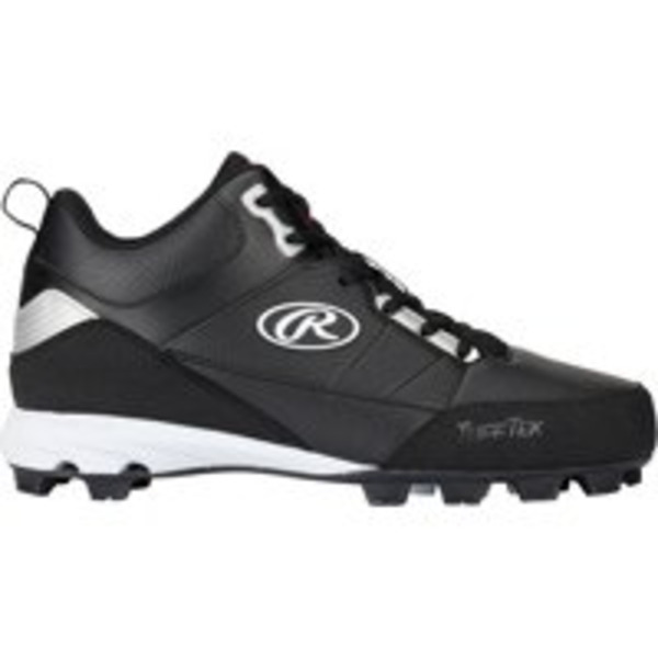Rawlings Men's Press Mid Baseball Cleats, Size 10