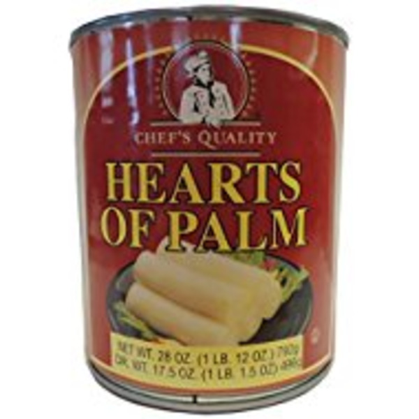 Chef's Quality - Sliced Hearts of Palm - 28 oz Can