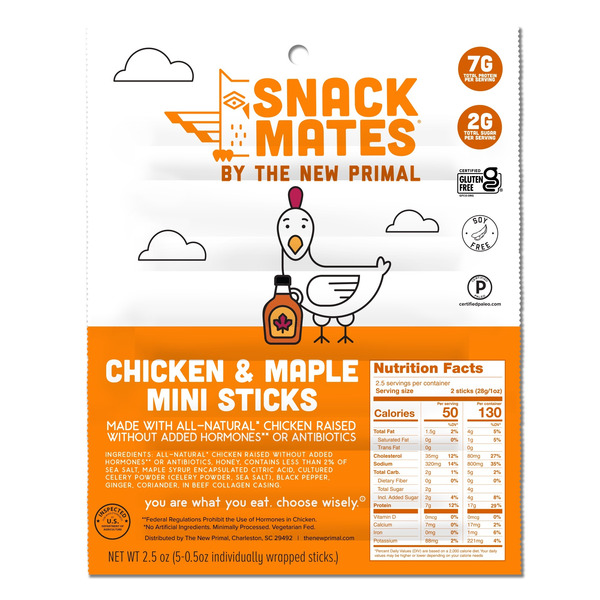 The New Primal Chicken and Maple Snack Mates