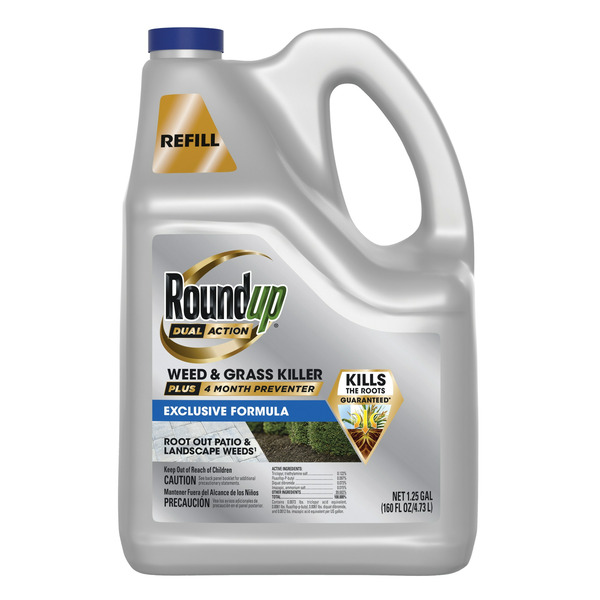 Roundup Dual Action Plus 4 Month Preventer Refill 1.25 -Gallon Refill Weed and Grass Killer