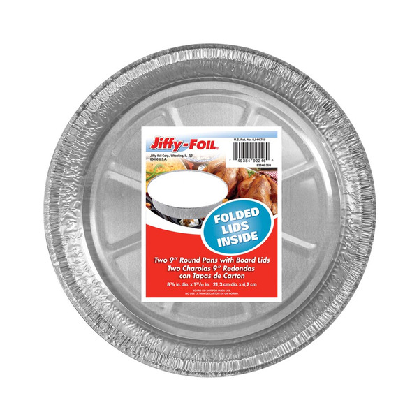 Jiffy-foil Round Foil Pans With Lids Same-Day Delivery | Dollar Tree