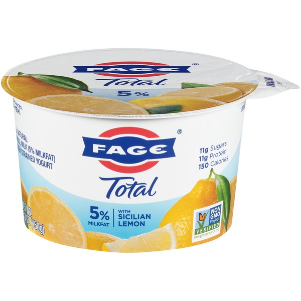 Fage Total 5 Milkfat All Natural Whole Milk Greek Strained Yogurt with