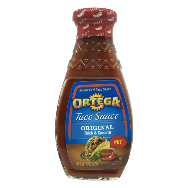 Ortega Original Taco Sauce Thick & Smooth (8 oz) Instacart