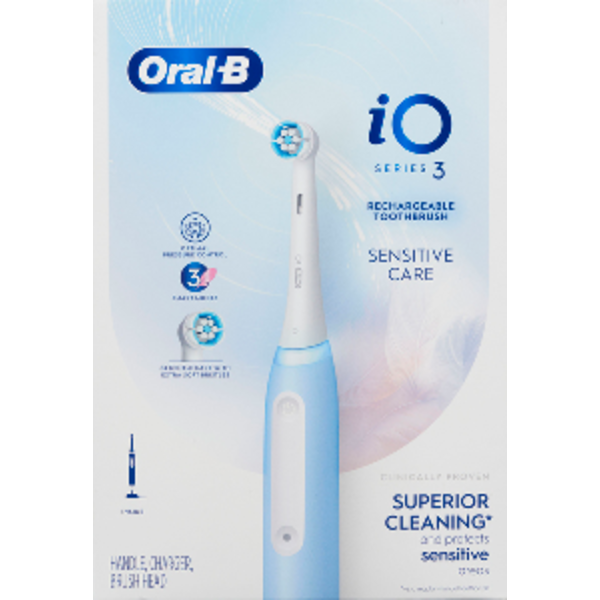 Oral-B iO Series 3s ホワイト 本体 Oral-B iO Series 3 Rechargeable Toothbrush | Oral-B