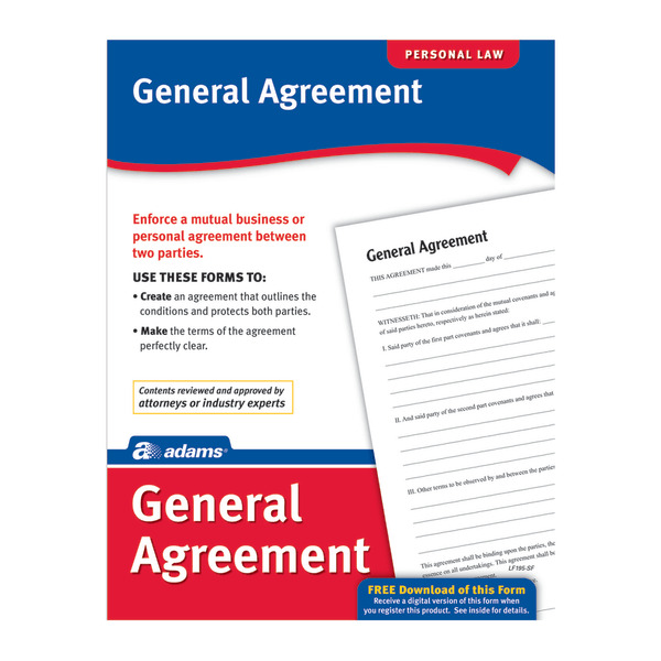 Adams General Agreement Form