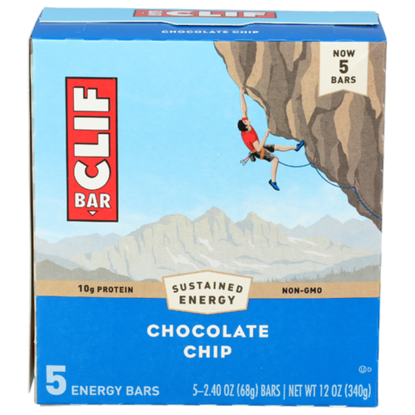 Clif Bar Chocolate Chip Bars 5 Pack