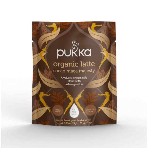 Pukka Organic Herbal Latte Cacao Maca Majesty