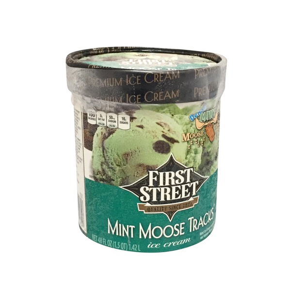 mint moose track ice cream