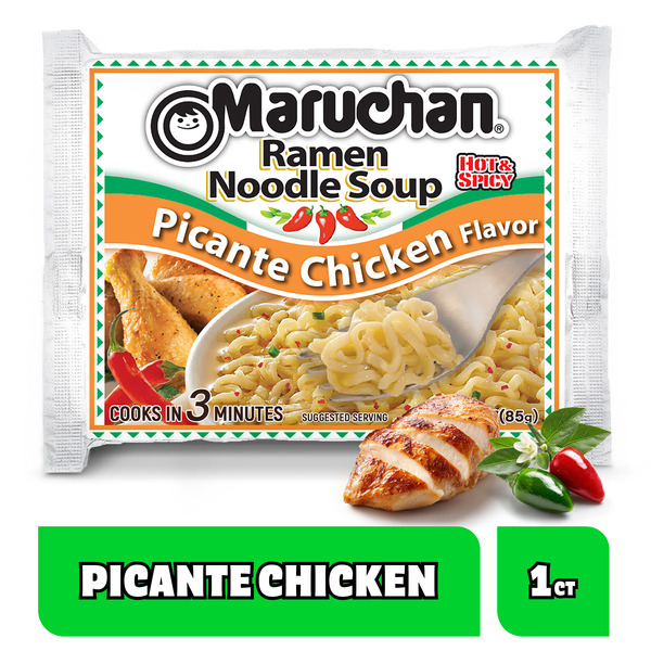 Maruchan Ramen Noodle Soup, Picante Chicken