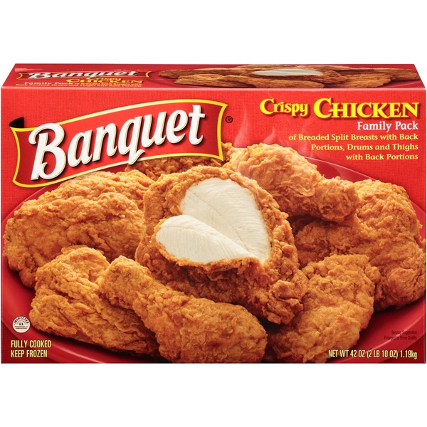 Banquet Crispy Family Pack Chicken (42 oz) from Ralphs ...