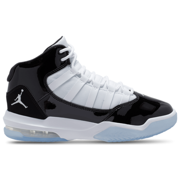 Jordan Big Kids' Max Aura Basketball Shoes, Size 6 - Black/White