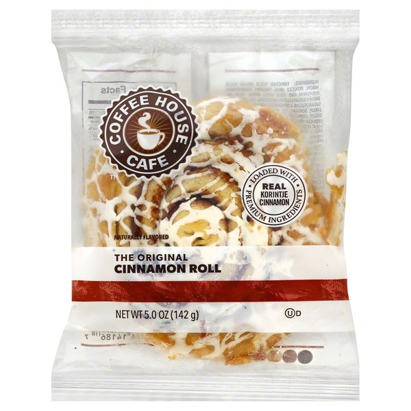 Coffee House Cafe Cinnamon Roll (5 oz) Instacart