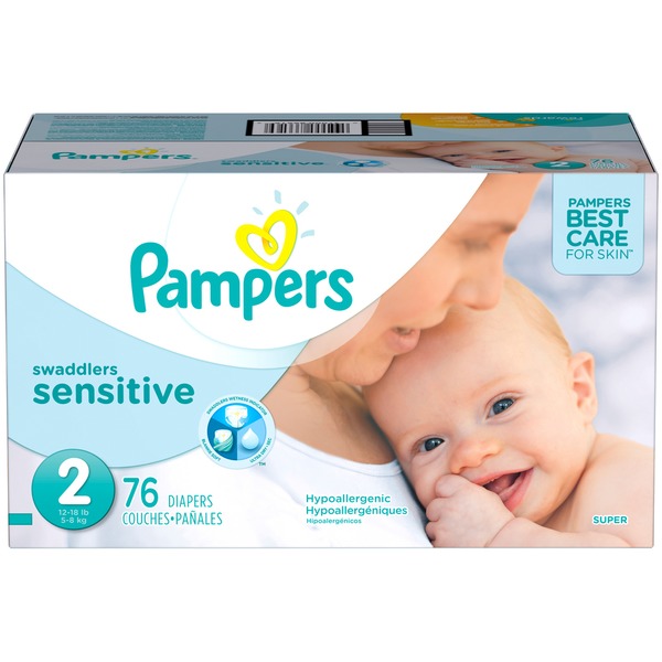 pampers swaddlers sensitive diapers