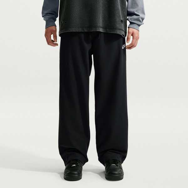 Nike Men's Club Straight Pants, M - Black
