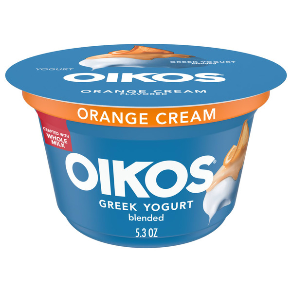 Oikos Greek Not-So-Traditional Blended Oh-So-Dreamy Orange Cream