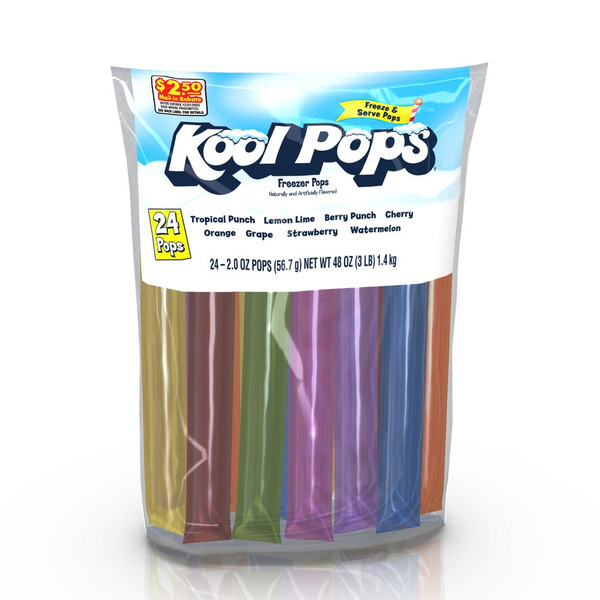 Kool Pops Poly Bag 360/24/2.0 oz Same-Day Delivery | Gordon Food