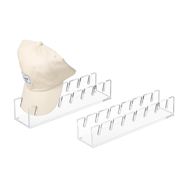 Luxe Acrylic Cap Storage, 3 x 12 x 2-1/2 in