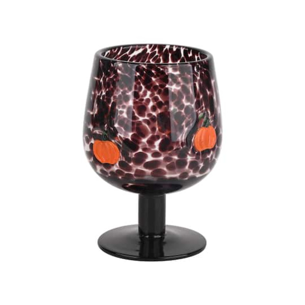 Celebrate It Confetti Jack-O'-Lantern Icon Snifter Glass
