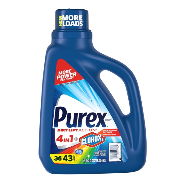 Purex Liquid Laundry Detergent, Original Fresh (65 fl oz) Instacart