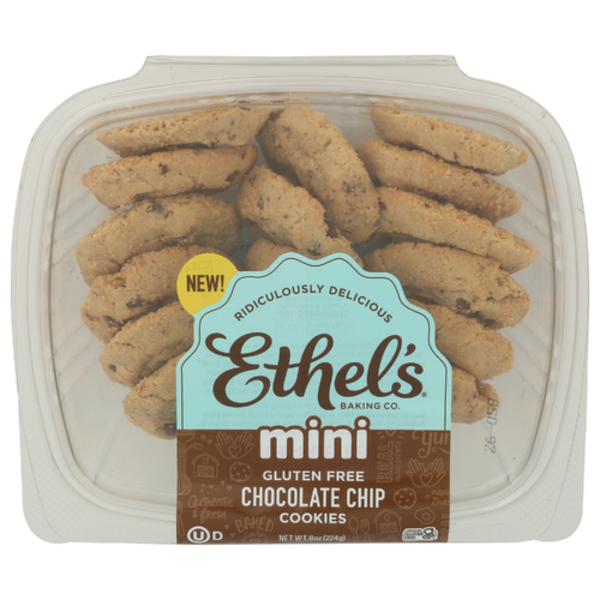 Ethels Baking Co Mini Chocolate Chip Cookies