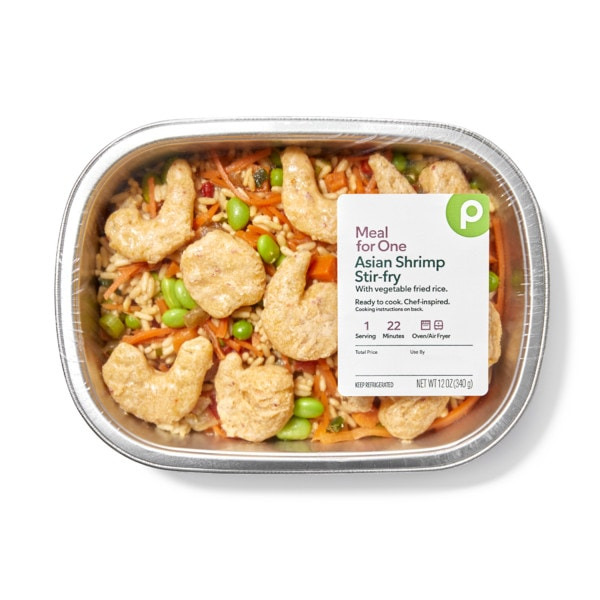 新鮮線椒20kg15000円 Publix Meal for One Asian Shrimp Stir-Fry with Vegetable Fried