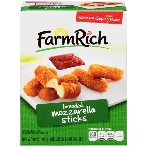 Farm Rich Breaded Mozzarella Sticks from Harris Teeter Instacart