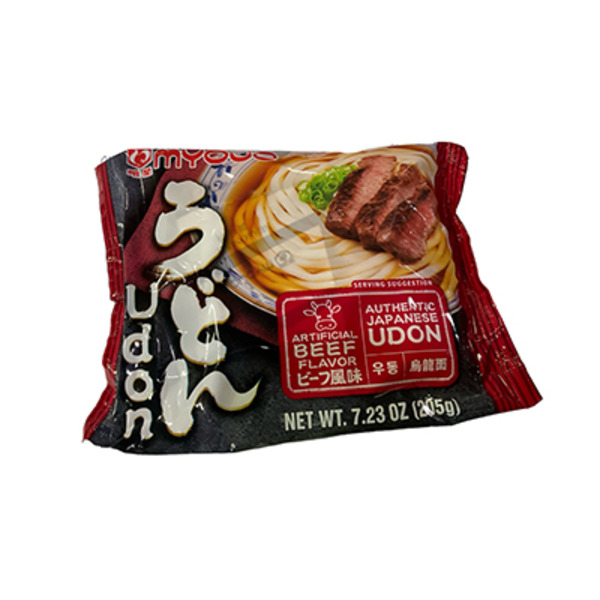 Myojo Japanese Style Noodles, Udon, with Soup Base, Beef Flavor