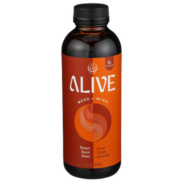 Gt's Living Foods Root Beer Ancient Mushroom Elixir Same-Day