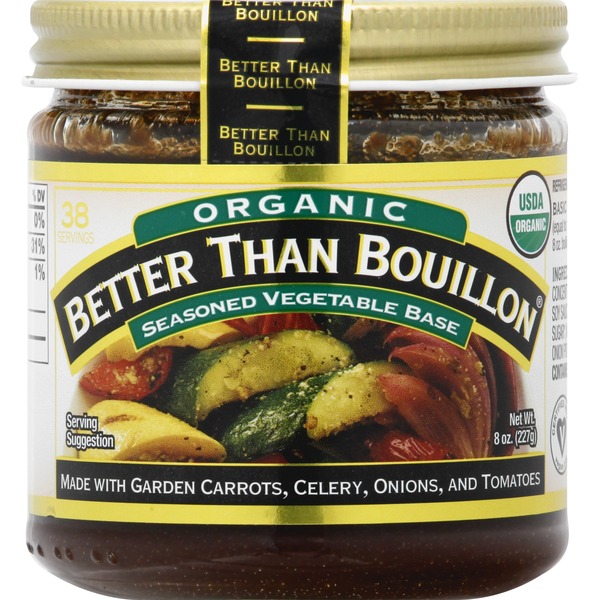 Better Than Bouillon Vegetable Base, Organic, Seasoned (8 oz) Instacart