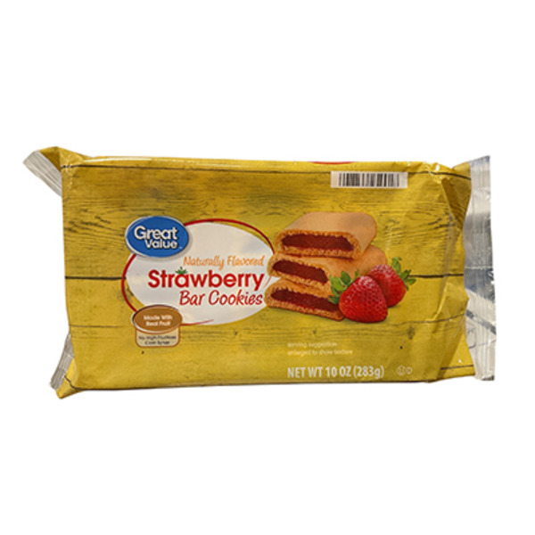 Great Value Strawberry Bar Cookies