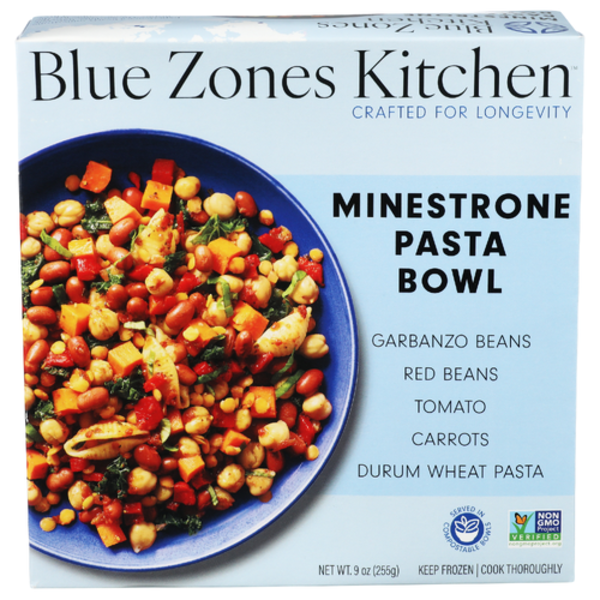 Blue Zones Kitchen Minestrone Pasta Bowl