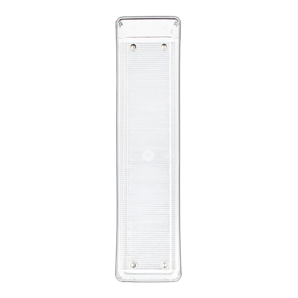 iDesign 4" X 16" X 3" Clear Linus Drawer Organizer