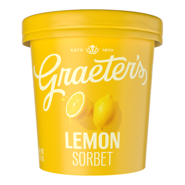 Graeter's Ice Cream Lemon Sorbet