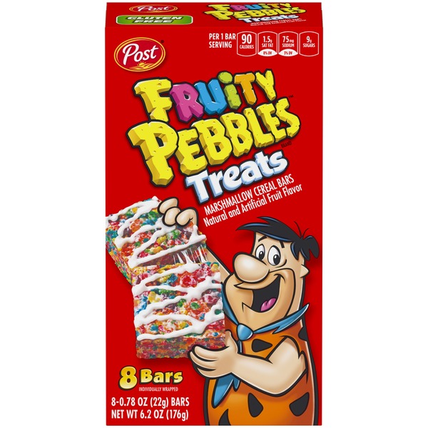 Pebbles Marshmallow Cereal Bars (0.78 oz) from Market Basket Instacart