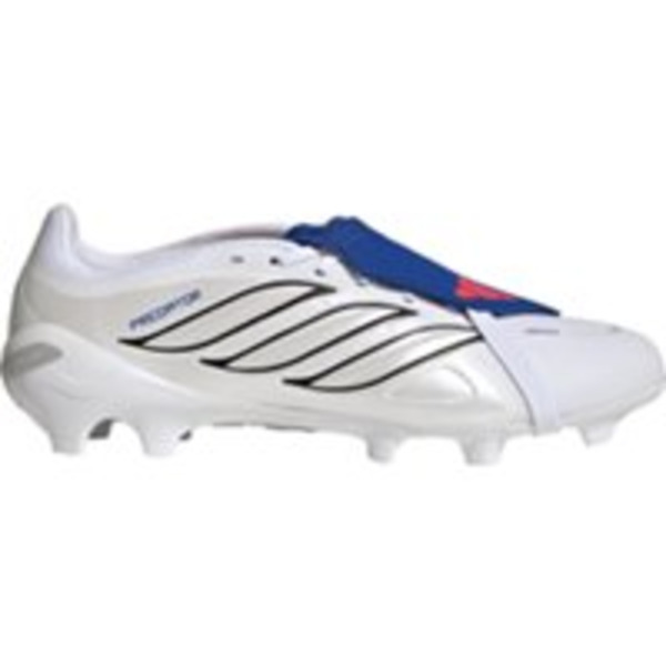 adidas Predator League FT FG Soccer Cleats, Size M9.0/W10.0, Medium/D - White & Blue