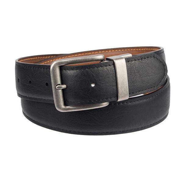 Sonoma Goods For Life Men's Reversible Constrast-Stitching Belt - Tan & Black