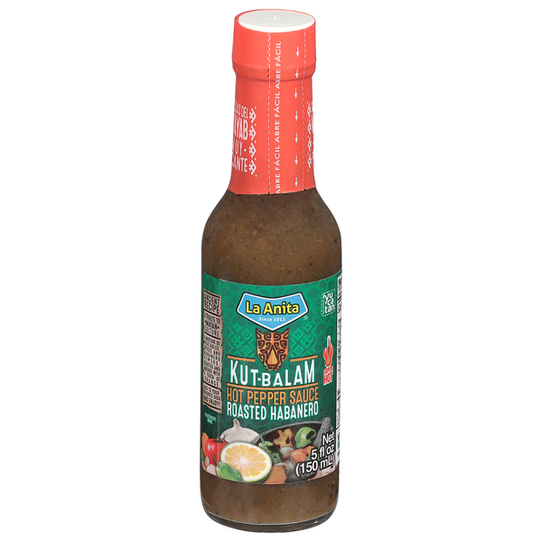 La Anita Mayakut Roasted Green Habanero Hot Sauce
