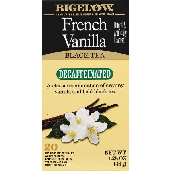 Bigelow Tea English Teatime Decaf Black Tea 20 Bag x 6