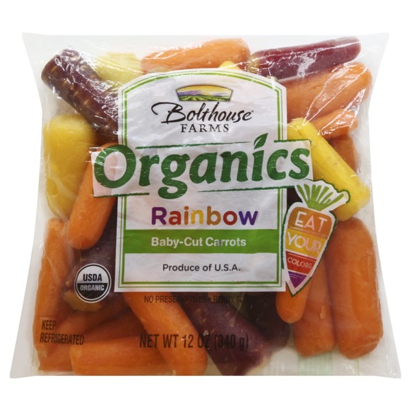Bolthouse Farms Carrots, BabyCut, Rainbow (12 oz bag) Instacart