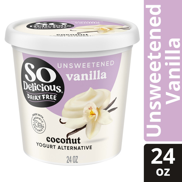 So Delicious Dairy Free Coconutmilk Unsweetened Vanilla Yogurt