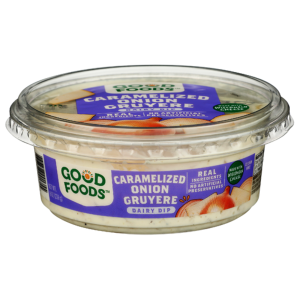 Good Foods Caramelized Onion Gruyere Dairy Dip