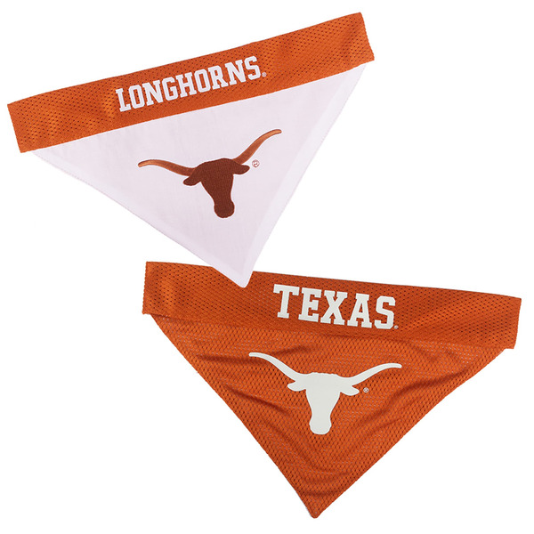 Pets First Pet Wear, Collar Bandana, Longhorns, L/XL