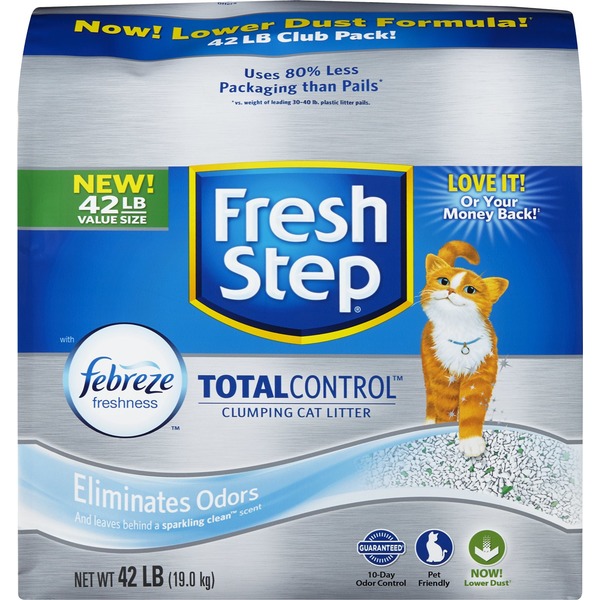 fresh step cat litter 42 lb